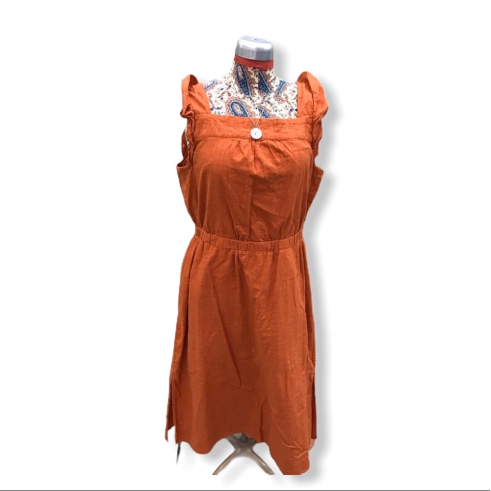 Universal Thread- sleeveless ruffled midi dress